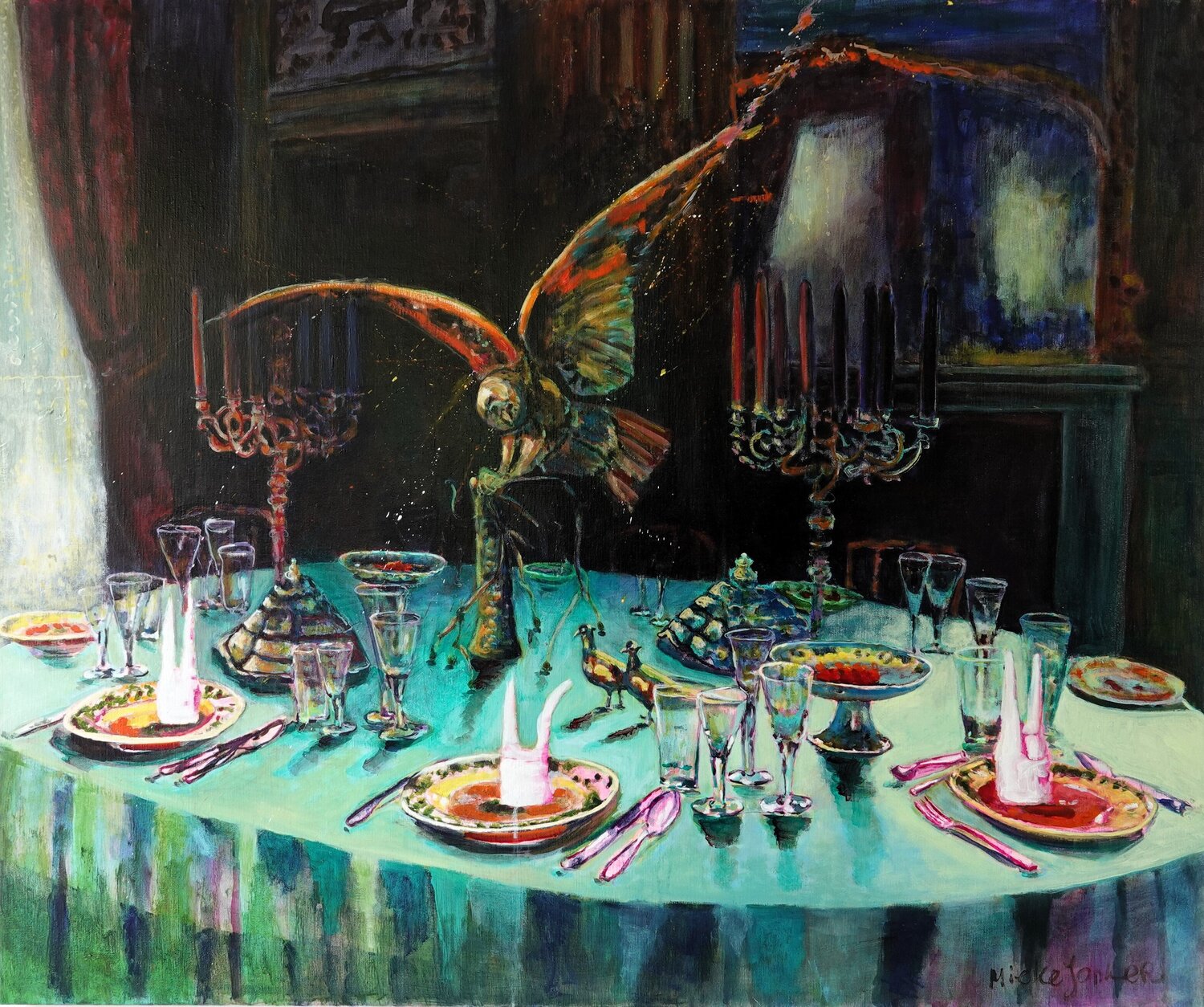 Holland Baroque VIII Jonker Mieke Original painting for sale