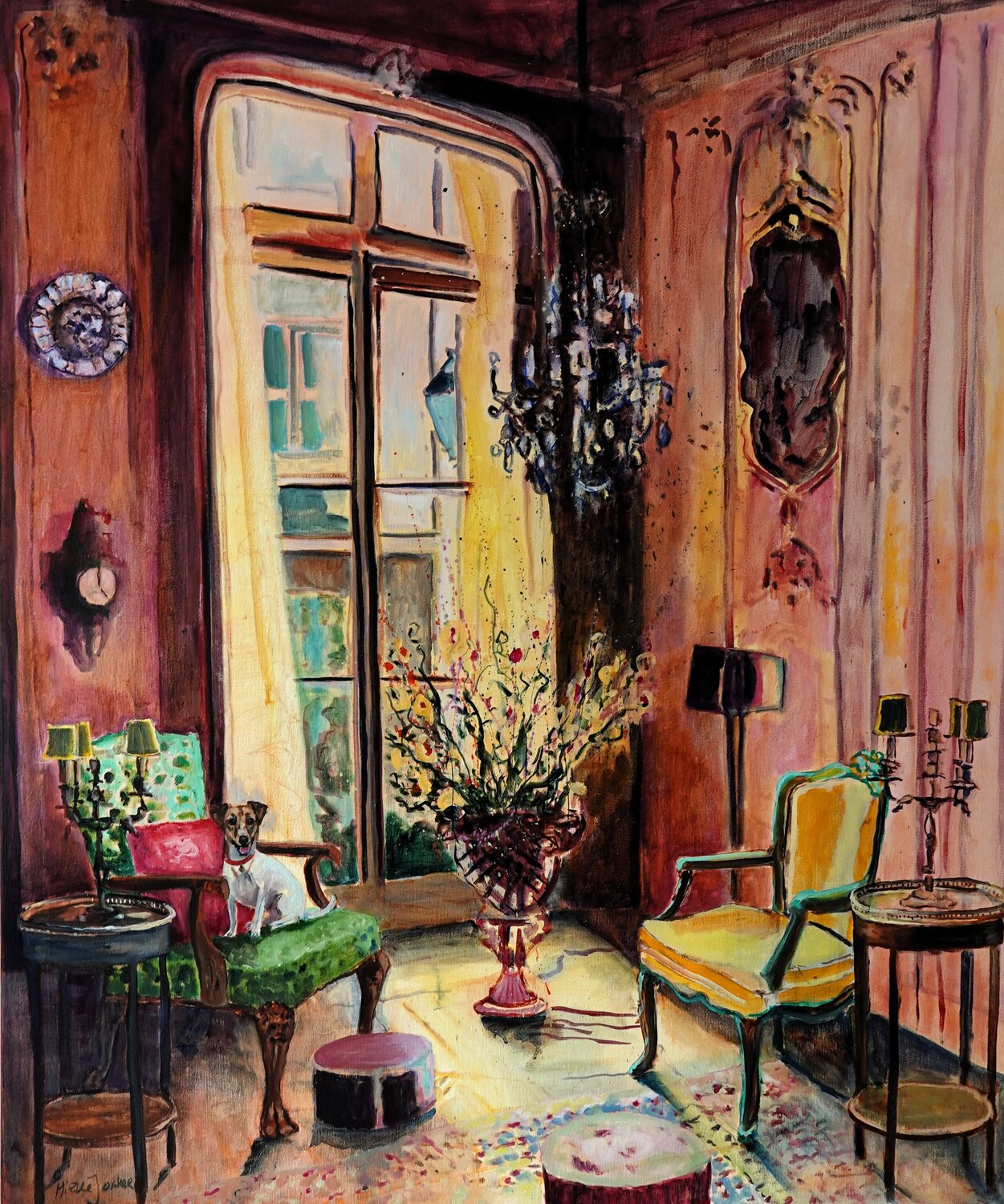 So the story goes  IX Jonker Mieke Original painting for sale