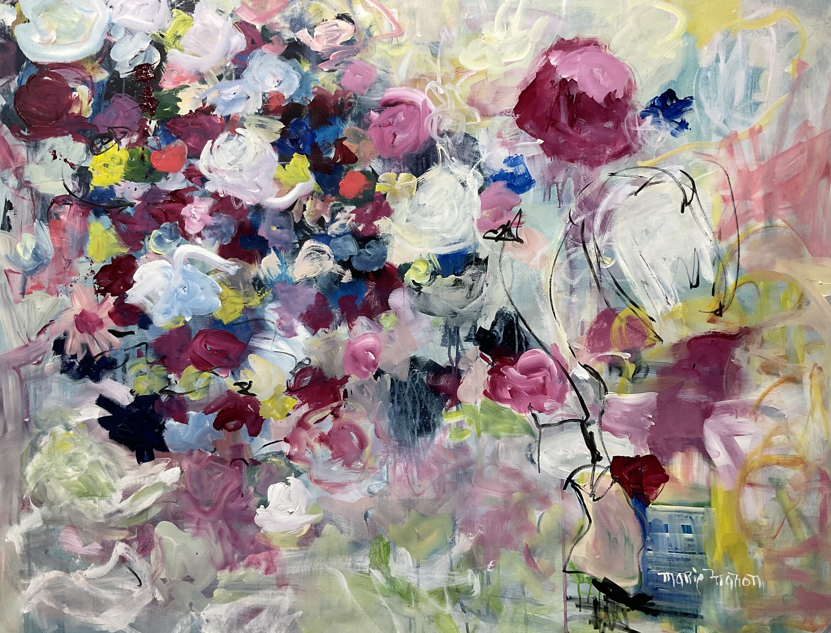 Is it about the vase or the flowers?