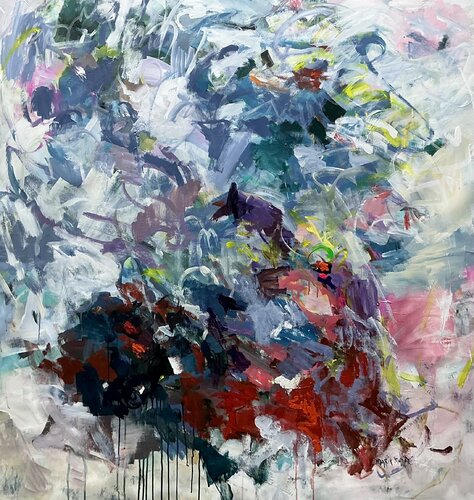 Wild Summer Wind by Marie Manon Corbeil, Painting for Sale on Select