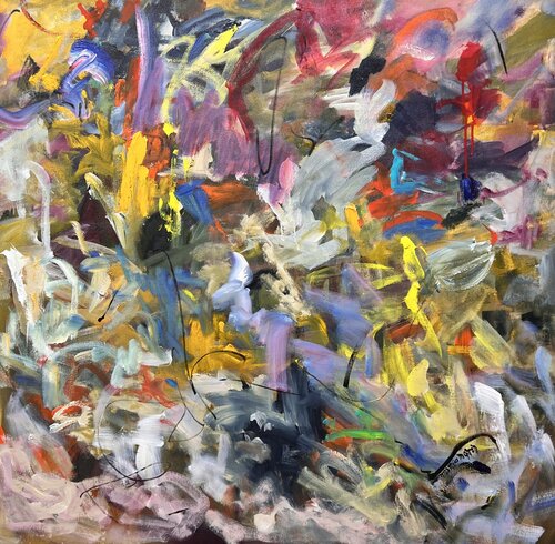 Dancing with the Wind by Marie Manon Corbeil, Painting for Sale on Select