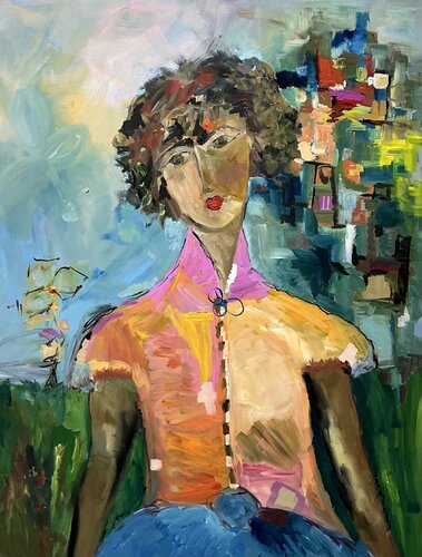 Who’s Marylin? by Marie Manon Corbeil, Painting for Sale on Select