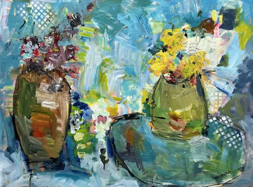 Life is not Perfect by Marie Manon Corbeil, Painting for Sale on Select