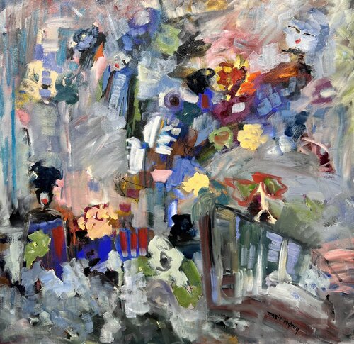 Enchanted Forest by Marie Manon Corbeil, Painting for Sale on Select