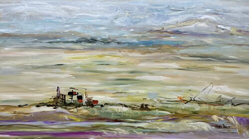 Our Prairies by Marie Manon Corbeil, Painting for Sale on Select