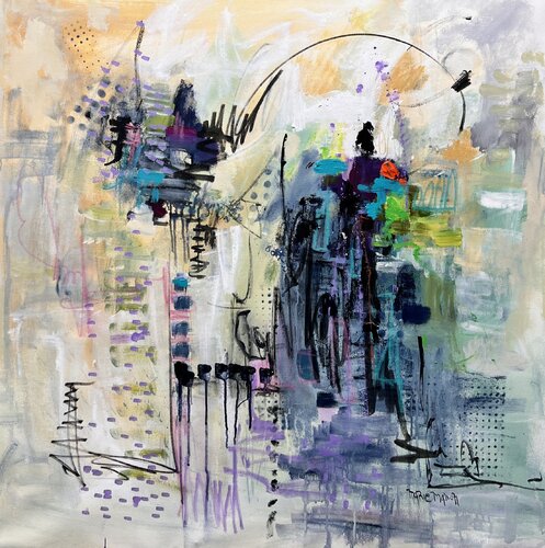 Meet Me at the Top by Marie Manon Corbeil, Painting for Sale on Select