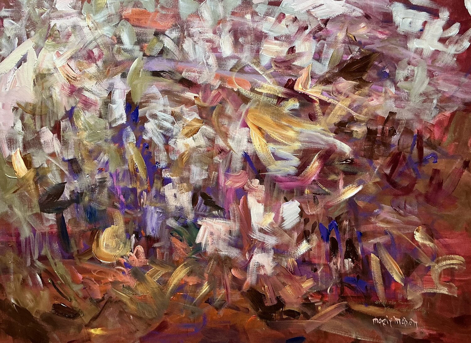 Still, The Sun Keep Shining Marie Manon Corbeil Original painting for sale