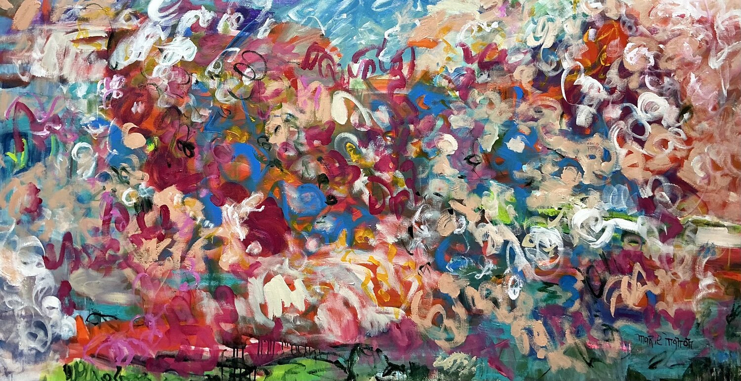 A piece of my soul Marie Manon Corbeil Original painting for sale