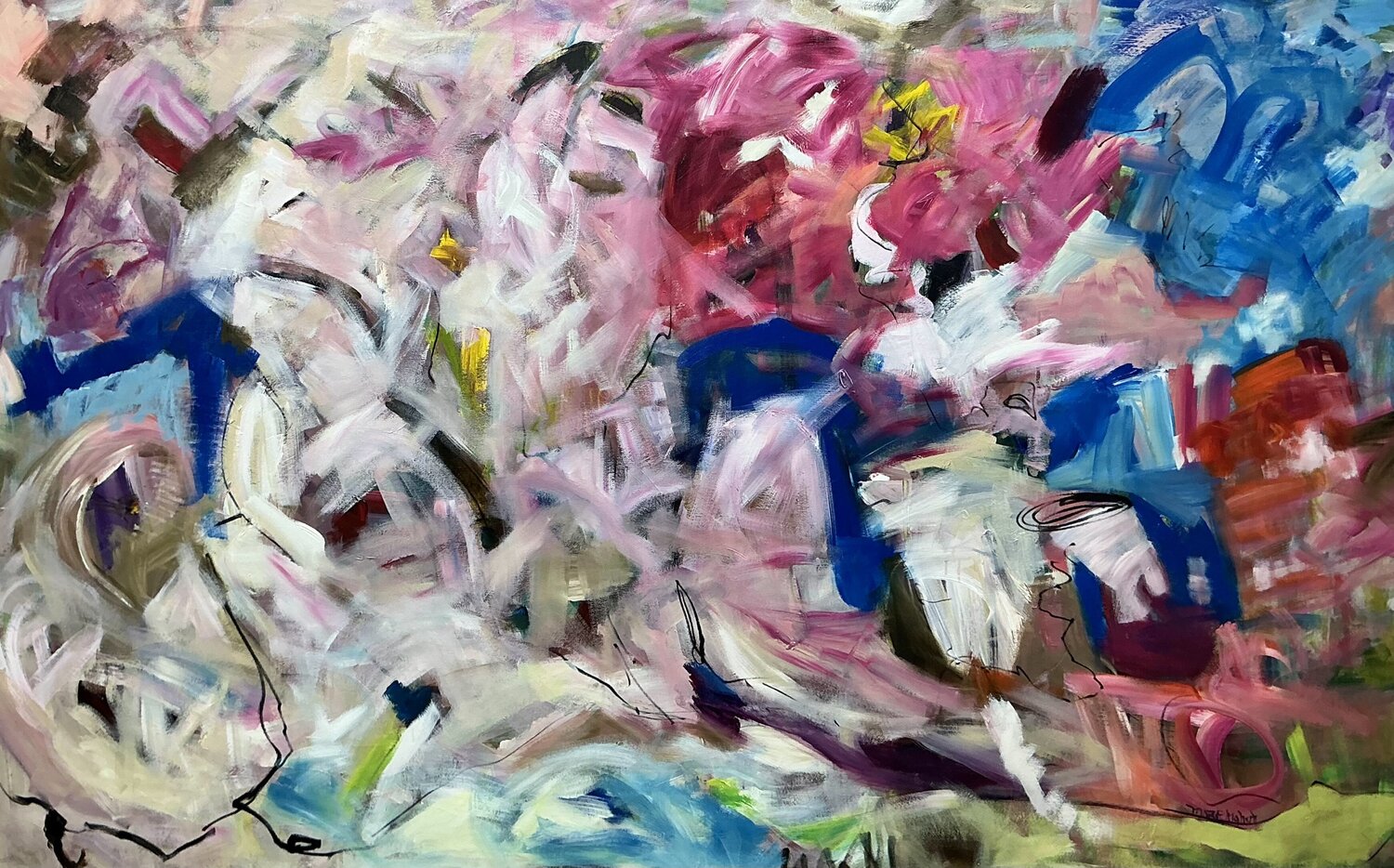 Where I Meet Myself Marie Manon Corbeil Original painting for sale