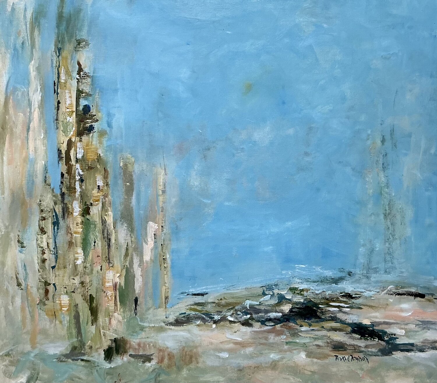 Holding Still Marie Manon Corbeil Original painting for sale