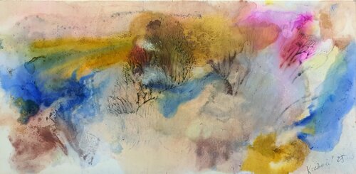 Winter  - Frühling by Karibou, Painting for Sale on Select