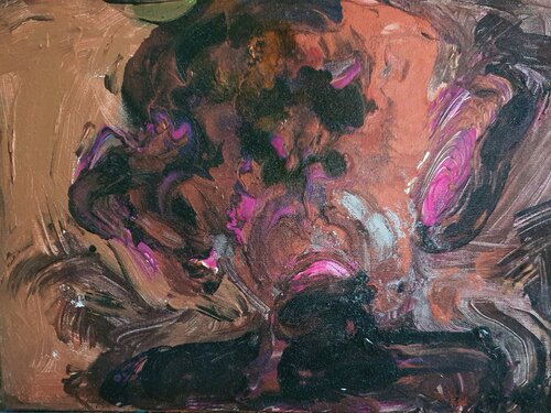 Tierwesen. Äffchen. Affe by Karibou, Painting for Sale on Select