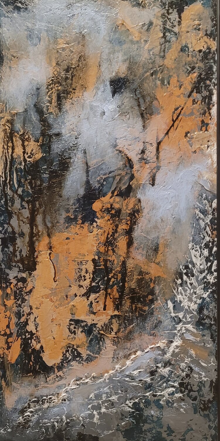 Breathless Redin Winter Original painting for sale