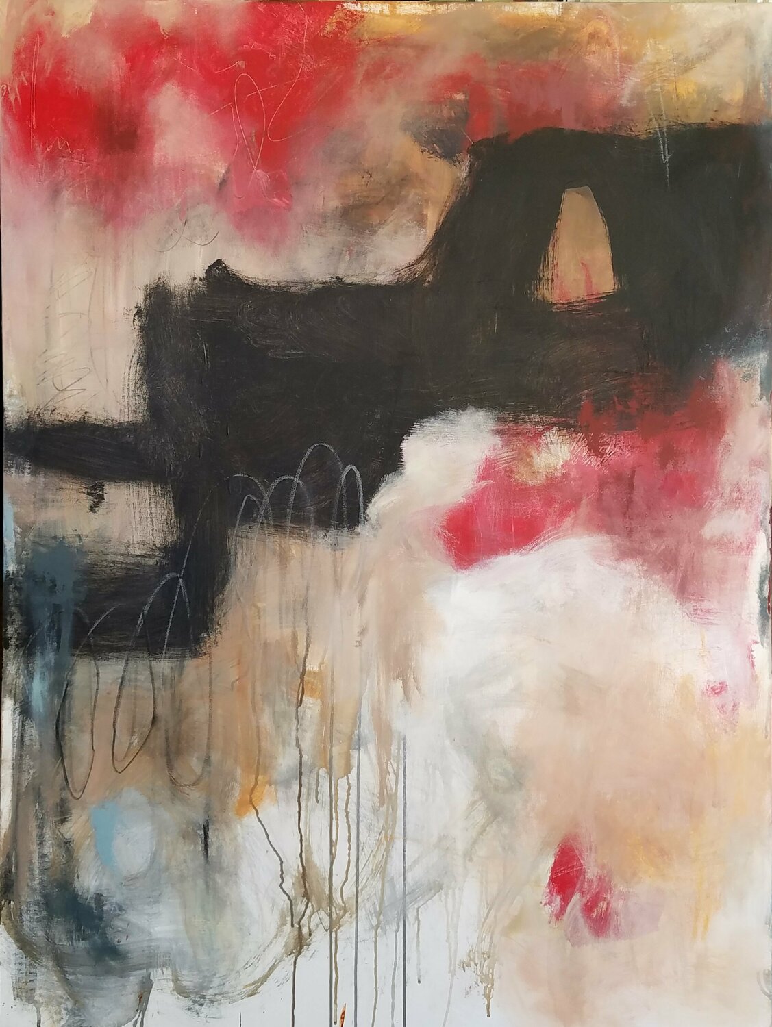 2 A.M. Redin Winter Original painting for sale