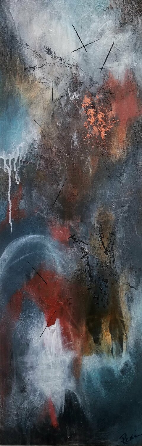 Elements V Redin Winter Original painting for sale