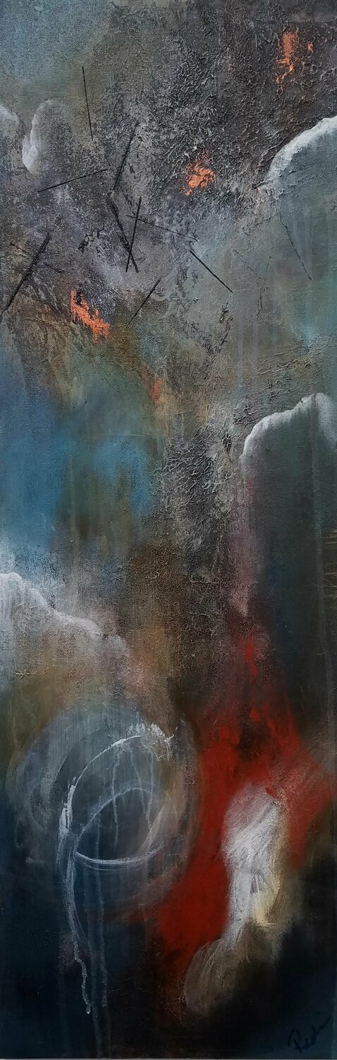 Elements VI Redin Winter Original painting for sale