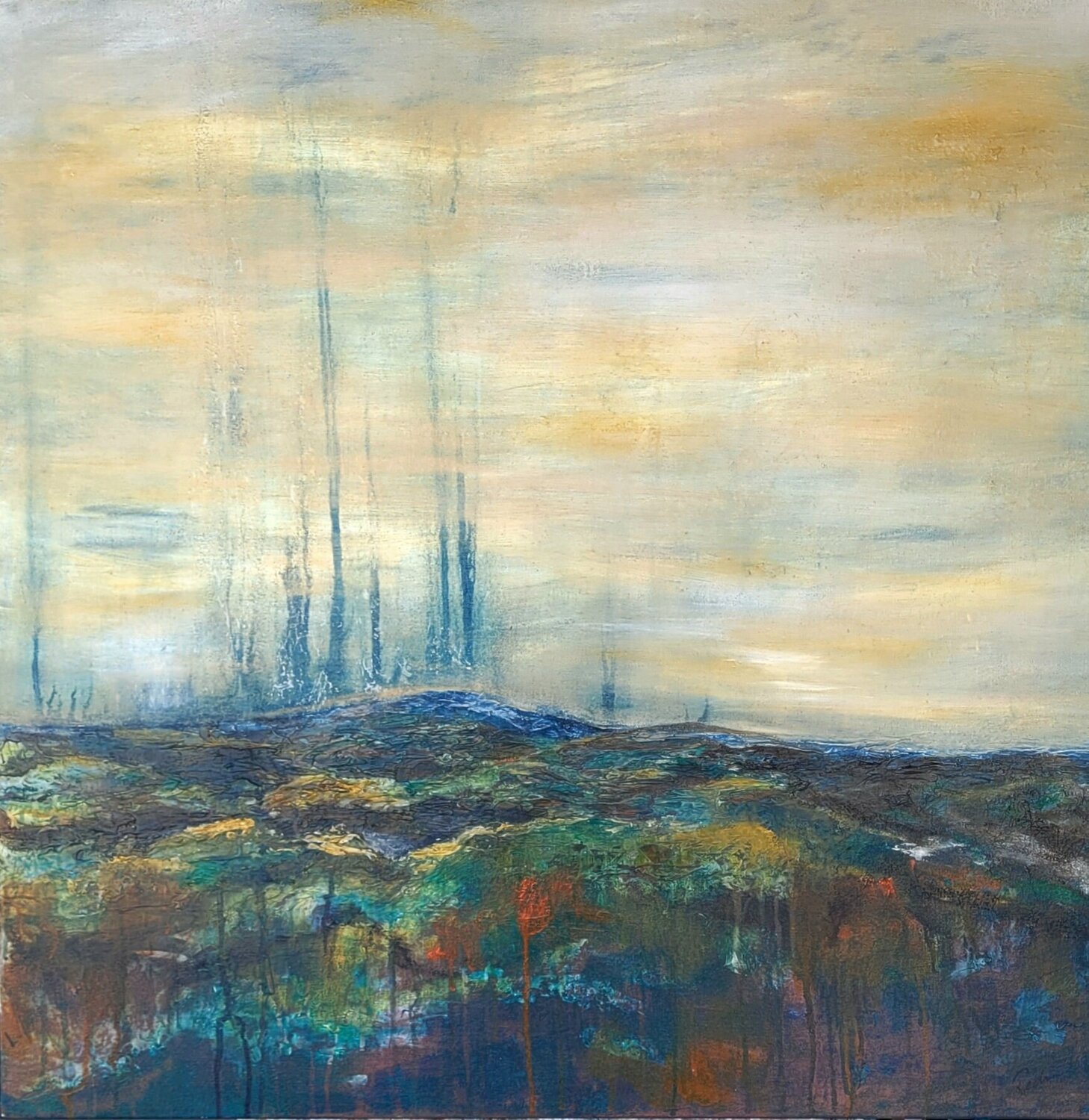 Beyond Redin Winter Original painting for sale