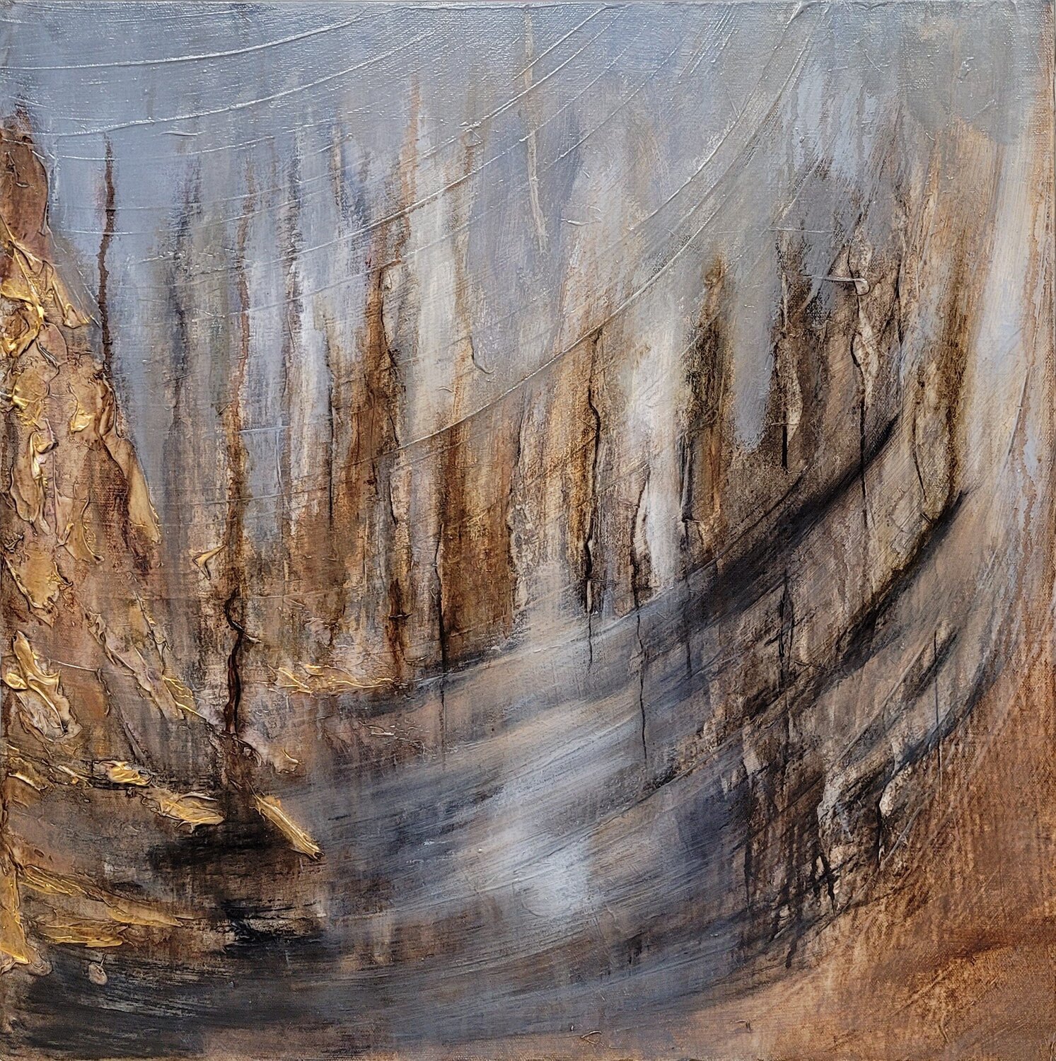 Swept Redin Winter Original painting for sale