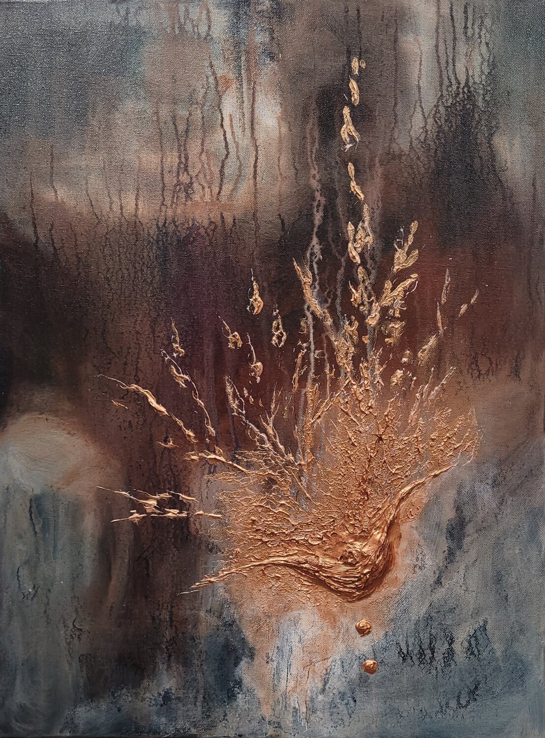 The Vital Spark Redin Winter Original painting for sale