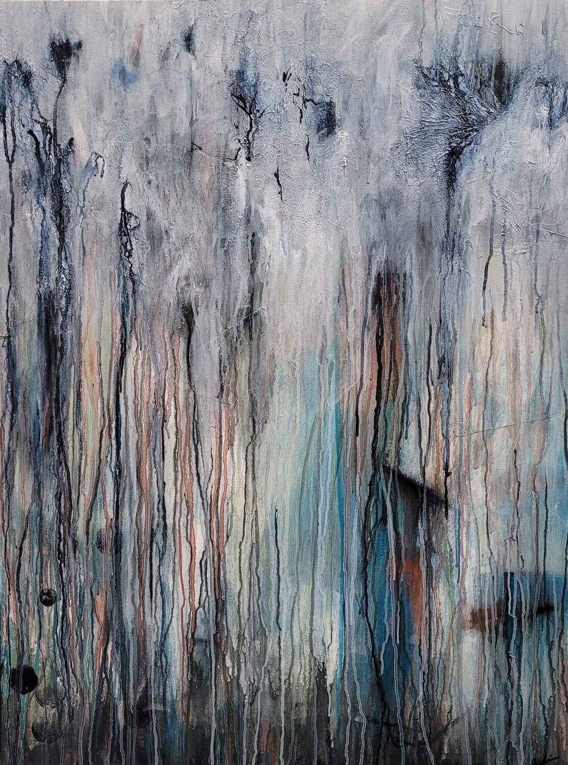 Saudade Redin Winter Original painting for sale