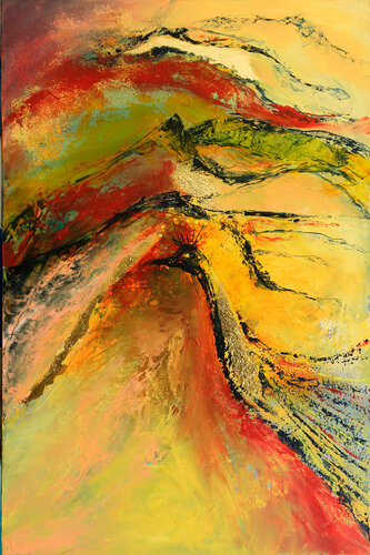 Cristatus by Françoise Dugourd-Caput, Painting for Sale on Select