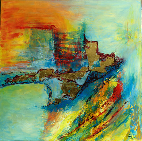 Rocadamour by Françoise Dugourd-Caput, Painting for Sale on Select