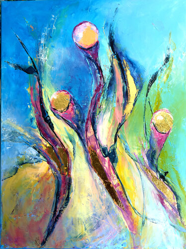 Féerique by Françoise Dugourd-Caput, Painting for Sale on Select