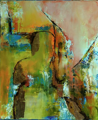 Ame sœur by Françoise Dugourd-Caput, Painting for Sale on Select