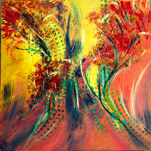 Artifice by Françoise Dugourd-Caput, Painting for Sale on Select