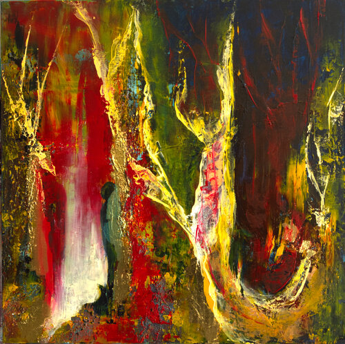 Rendez-vous by Françoise Dugourd-Caput, Painting for Sale on Select