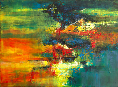 L'autre Rive by Françoise Dugourd-Caput, Painting for Sale on Select