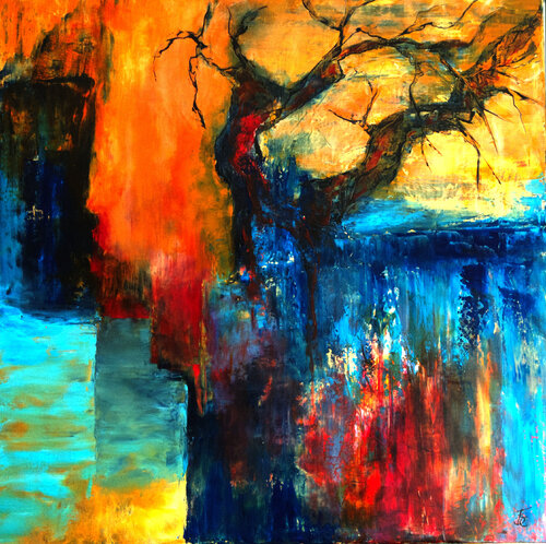 Persévérance by Françoise Dugourd-Caput, Painting for Sale on Select