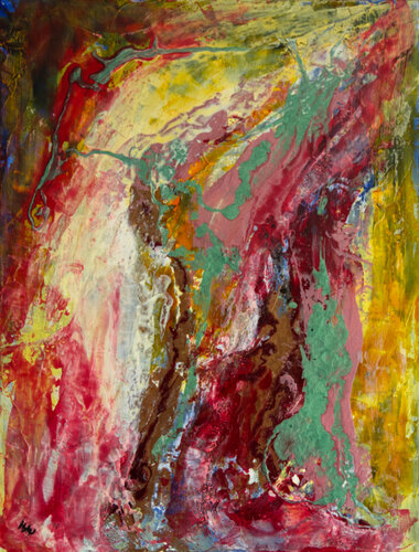 Coulure by Françoise Dugourd-Caput, Painting for Sale on Select