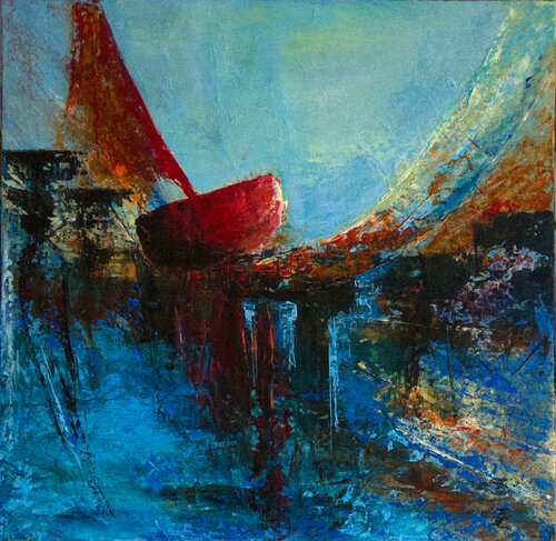 Challenge by Françoise Dugourd-Caput, Painting for Sale on Select