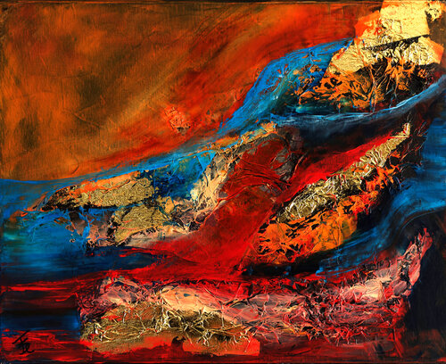 Alanguie by Françoise Dugourd-Caput, Painting for Sale on Select