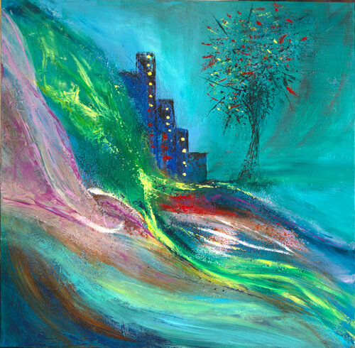 Forteresse du Mole by Françoise Dugourd-Caput, Painting for Sale on Select