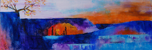 Ancestral by Françoise Dugourd-Caput, Painting for Sale on Select