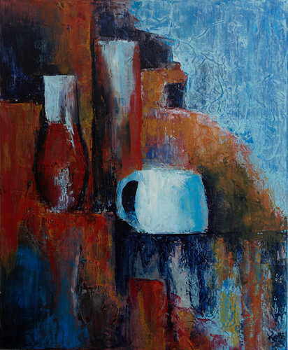 Kanpaï by Françoise Dugourd-Caput, Painting for Sale on Select