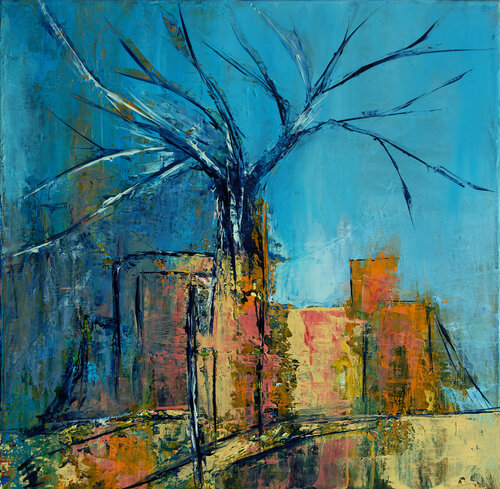 Palingenèse by Françoise Dugourd-Caput, Painting for Sale on Select