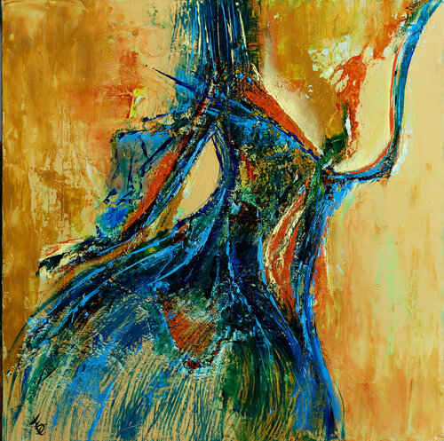 Séduction by Françoise Dugourd-Caput, Painting for Sale on Select