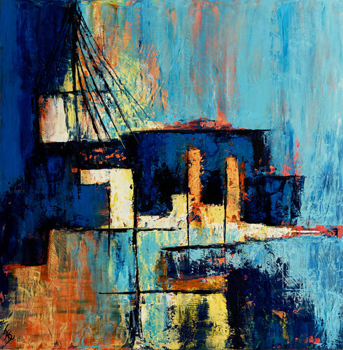 Résonance by Françoise Dugourd-Caput, Painting for Sale on Select