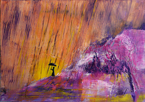 Déluge by Françoise Dugourd-Caput, Painting for Sale on Select
