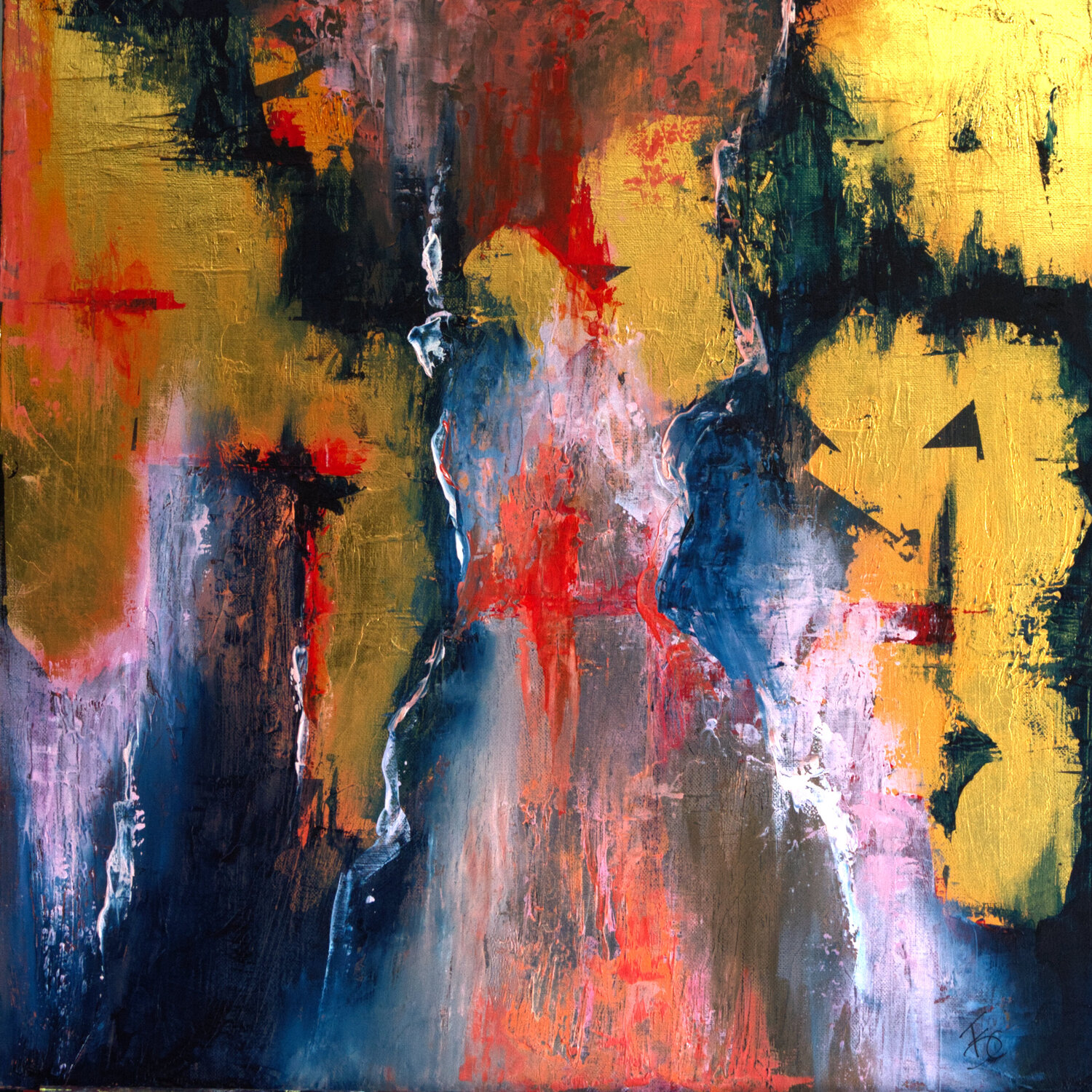 Psyché Françoise Dugourd-Caput Original painting for sale