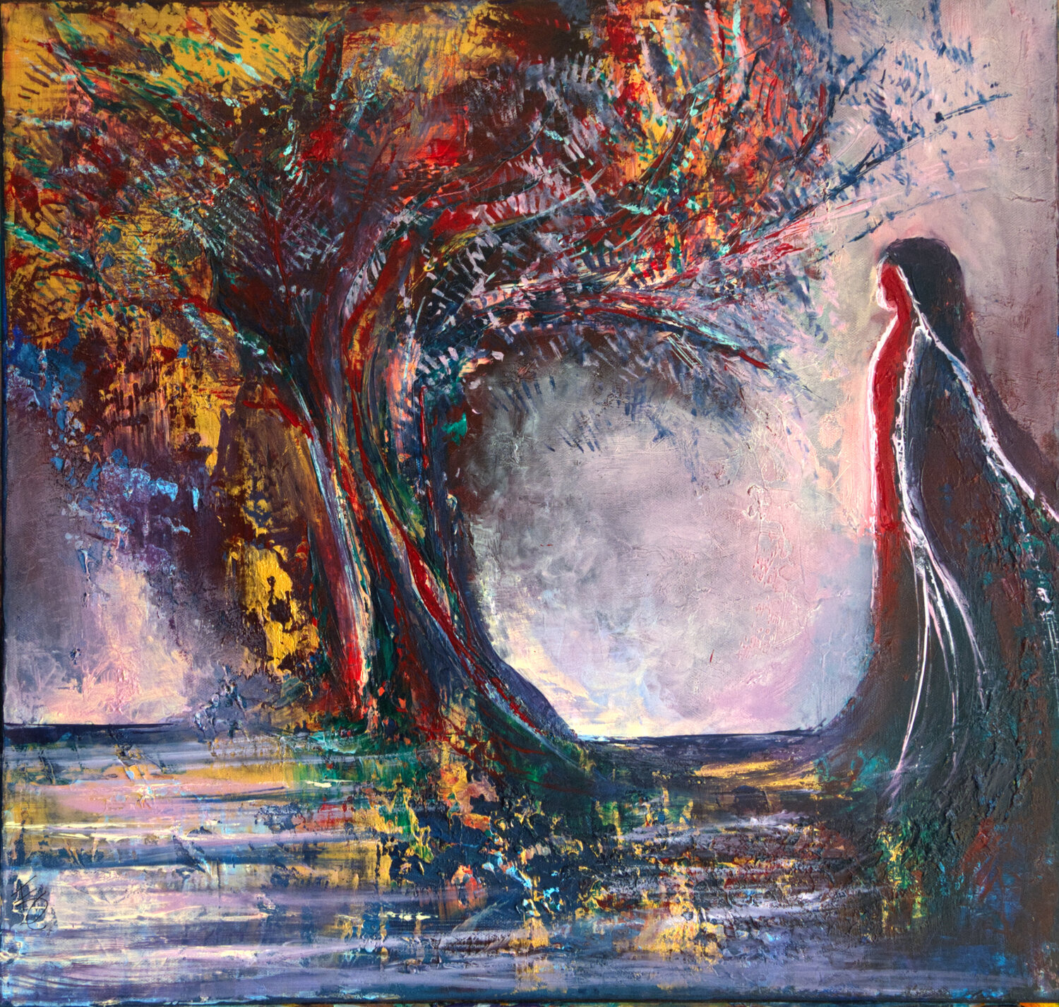 Communauté Françoise Dugourd-Caput Original painting for sale