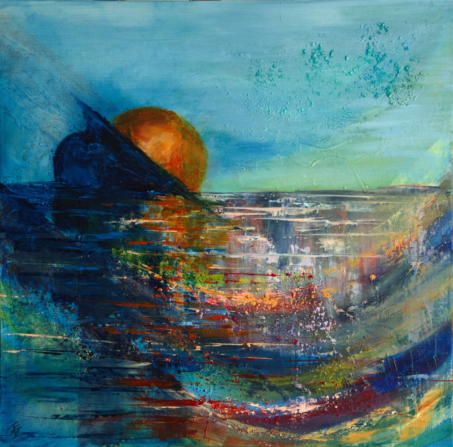 Tropisme Françoise Dugourd-Caput Original painting for sale