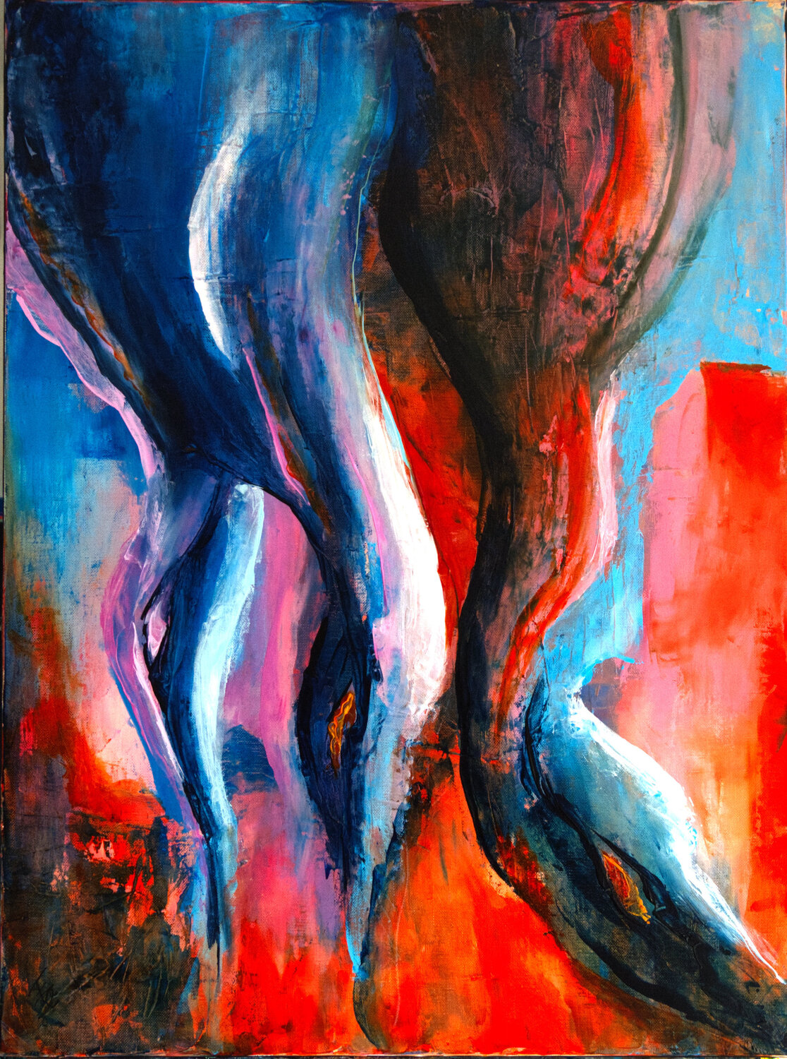 L'Union fait la Force Françoise Dugourd-Caput Original painting for sale