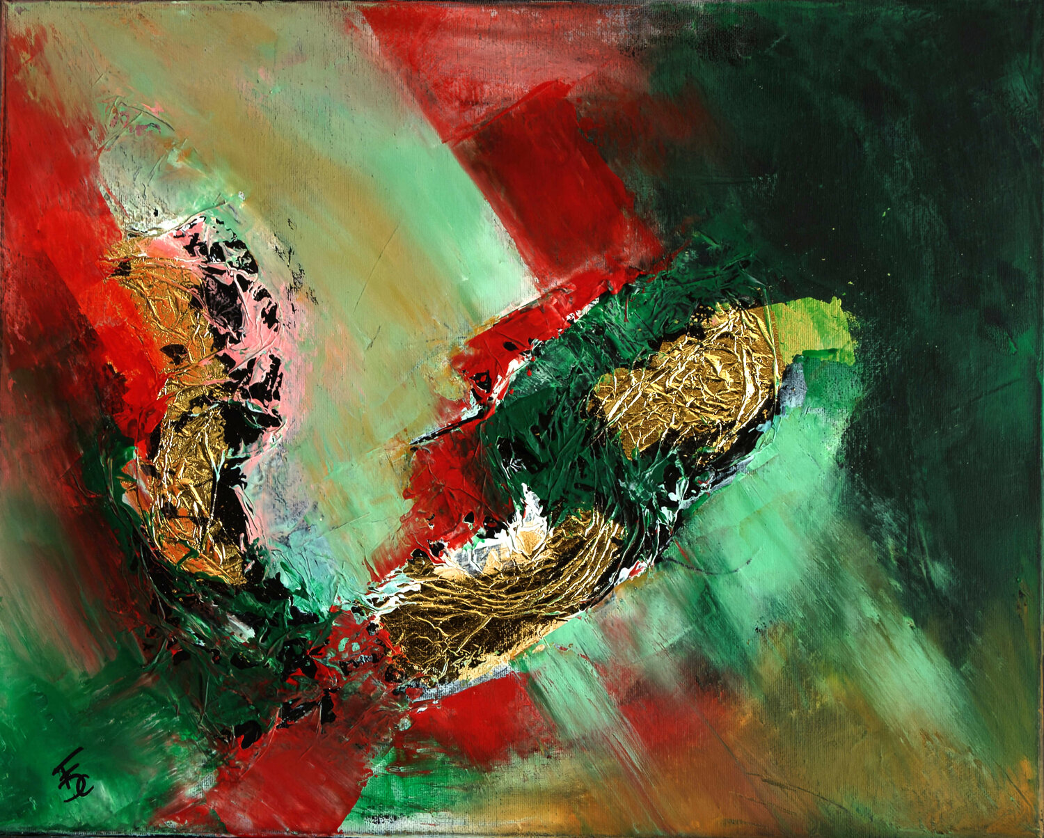 Joyau Françoise Dugourd-Caput Original painting for sale