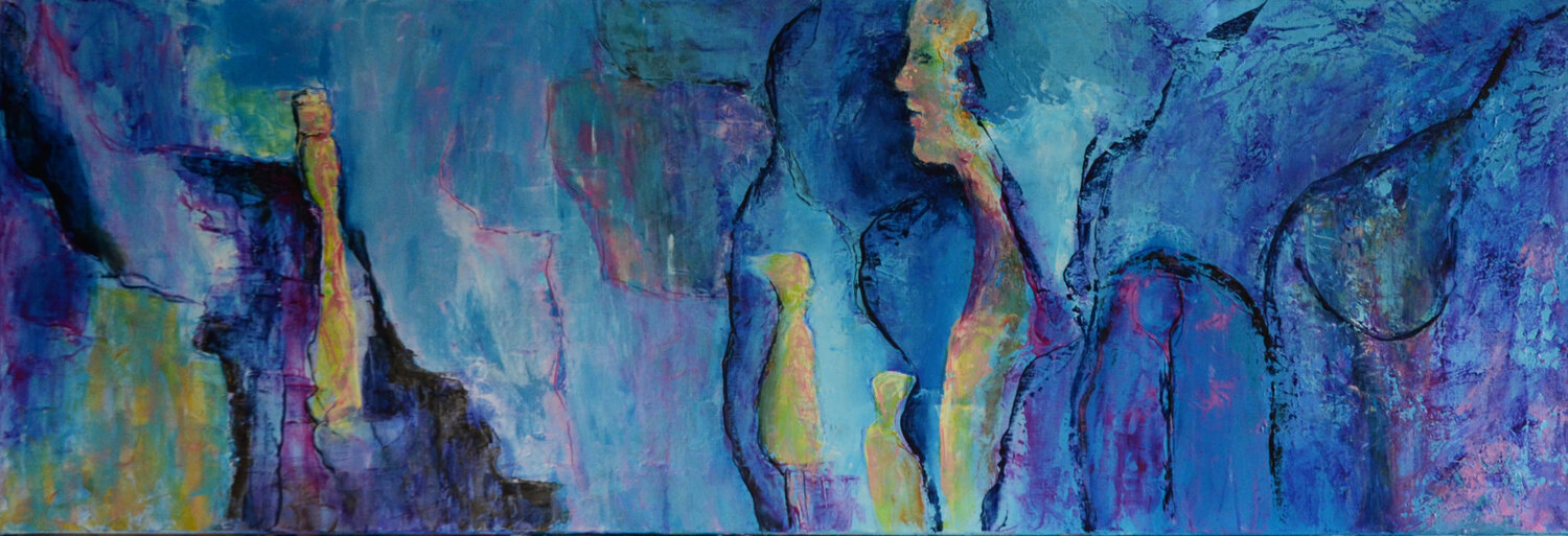 Tendre souvenir Françoise Dugourd-Caput Original painting for sale