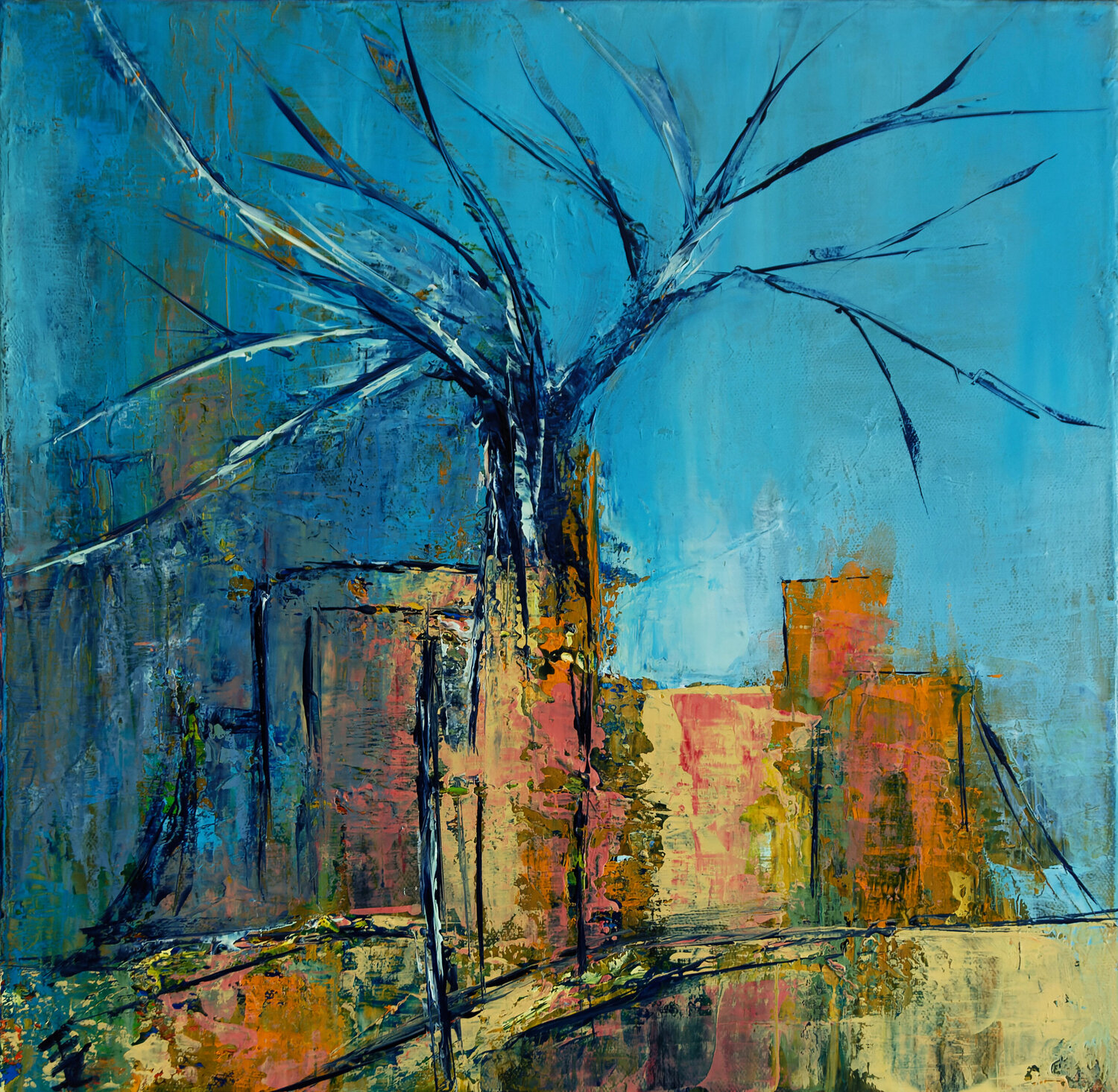 Palingenèse Françoise Dugourd-Caput Original painting for sale