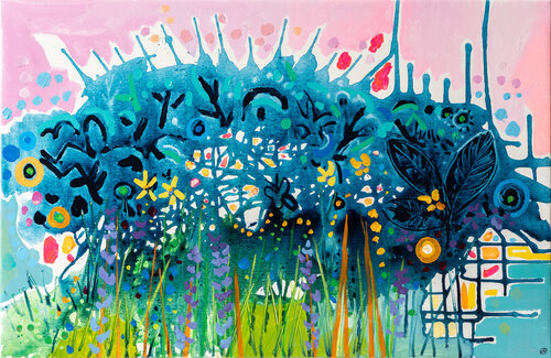 Meadow of Colours von Joseph Villanueva, Malerei kaufen auf Select